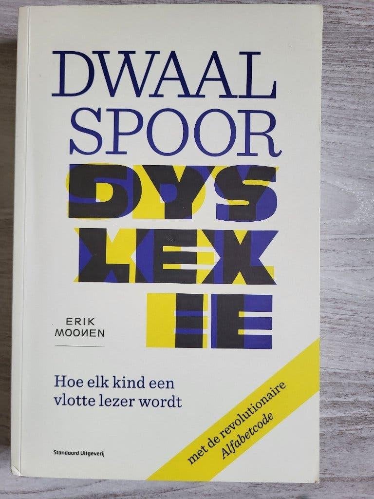 Dwaalspoor dyslexie Erik Moonen, Verzenden, Zo goed als nieuw, Fictie algemeen