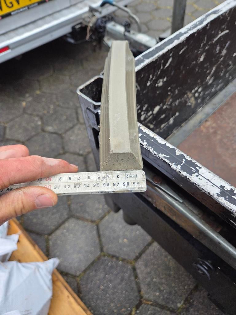 300 Betonnen wapeningblokjes, Doe-het-zelf en Verbouw, Plinten en Afwerking, Ophalen of Verzenden, Hardsteen, Overige typen