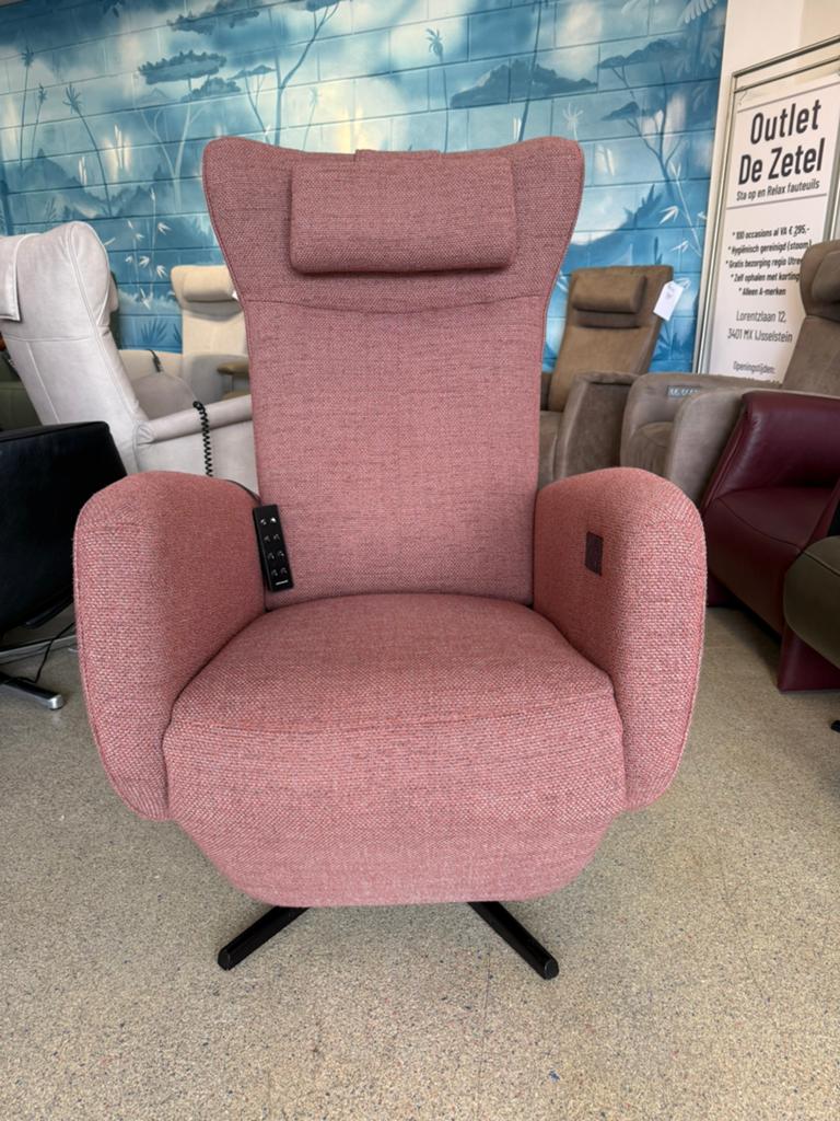 Luxe Prominent sta op relax massage stoel gratis bezorging, Ophalen of Verzenden, Nieuw, Stof, Ruim 100 kort gebruikte modellen met garantie