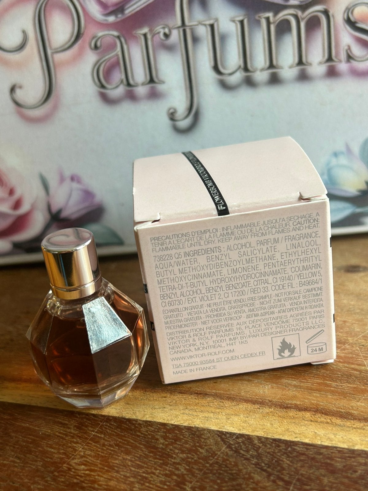 Viktor & Rolf - flowerbomb miniatuur 7ml edp, Ophalen of Verzenden, Nieuw