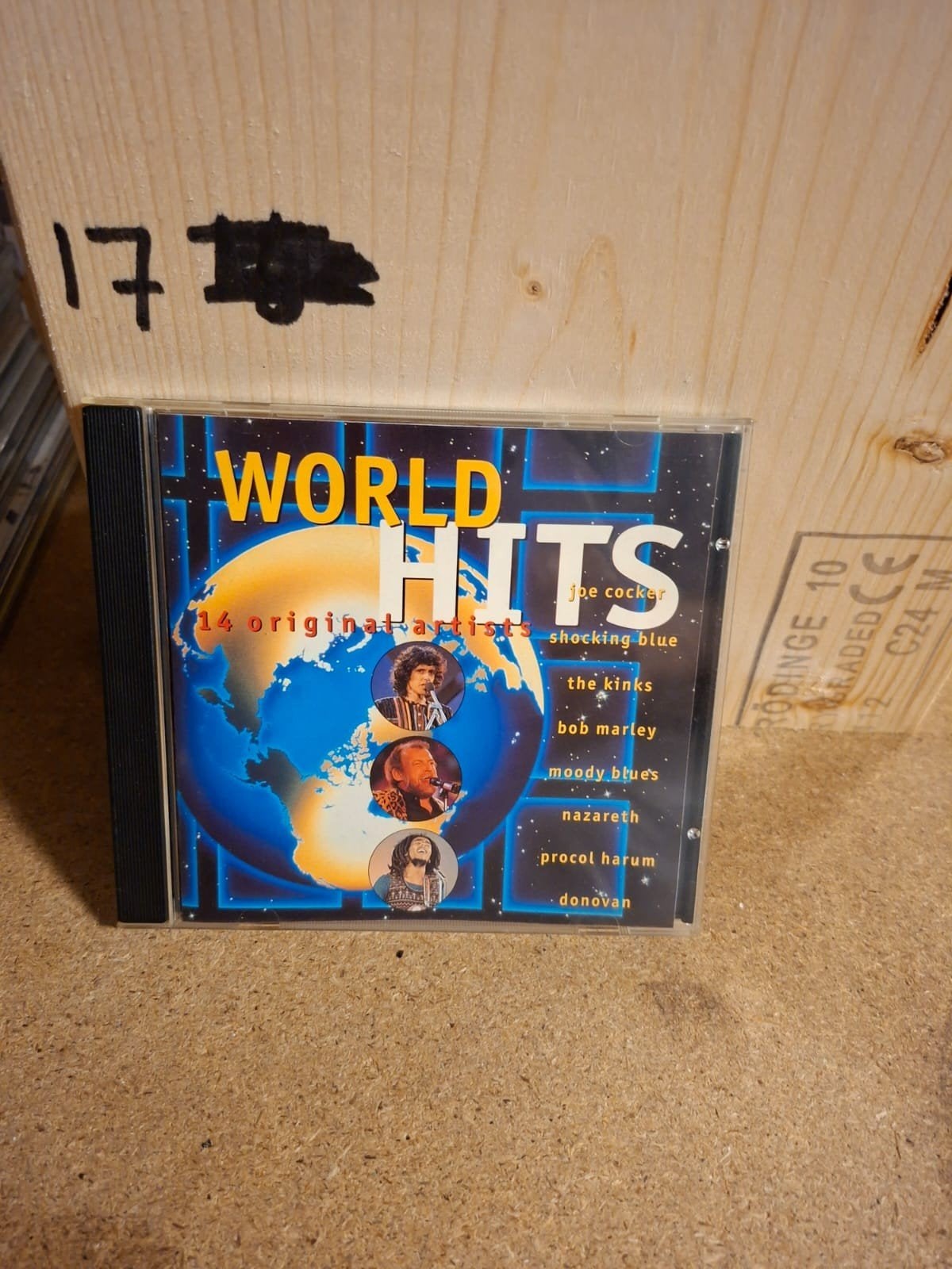 World Hits CD - 14 originele artiesten, Ophalen of Verzenden, Gebruikt, Verzamelalbum
