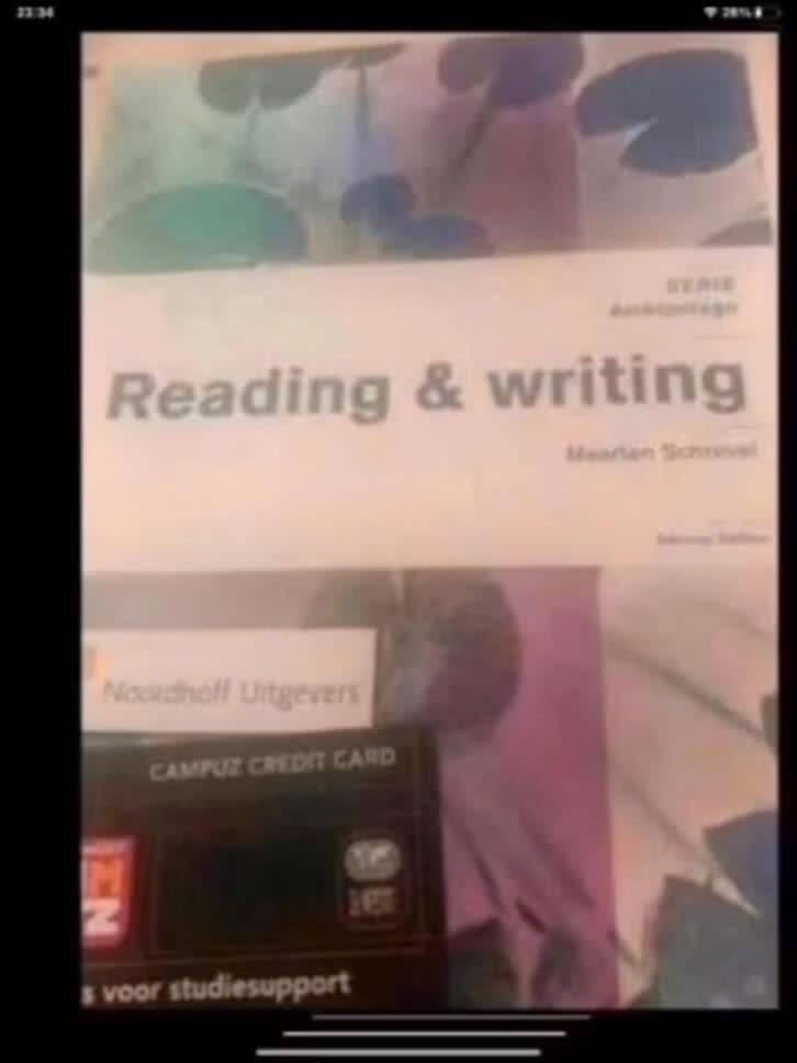 Maarten Schrevel - Reading & Writing, Verzenden, Beta, HBO