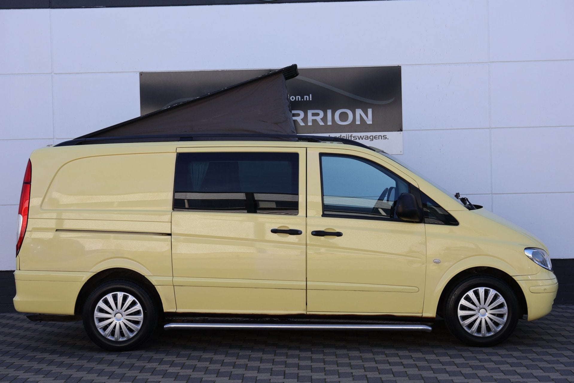 Mercedes-Benz 639 VITO 111 CDI Camper 5-pers Airco Hefdak !, Tot en met 2, Mercedes-Benz, Bedrijf, Elektrische ramen
