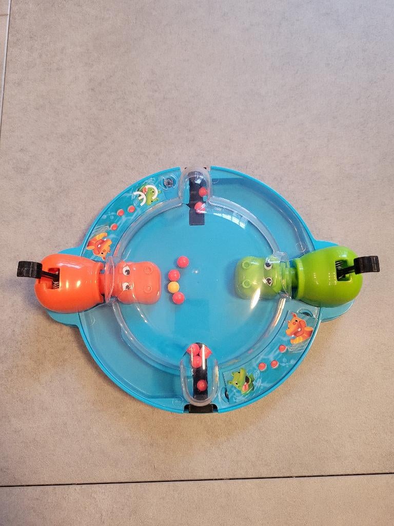 Hippo Hap reisspel hasbro nijlpaarden happen, Ophalen of Verzenden, Zo goed als nieuw, Reisspel
