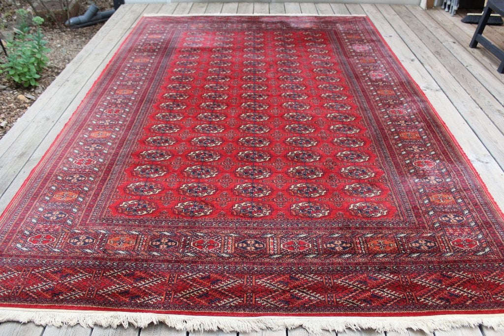 Brocante - Warm & deftig Perzisch tapijt, Bochara!, Ophalen, Gebruikt, Rechthoekig, 200 cm of meer