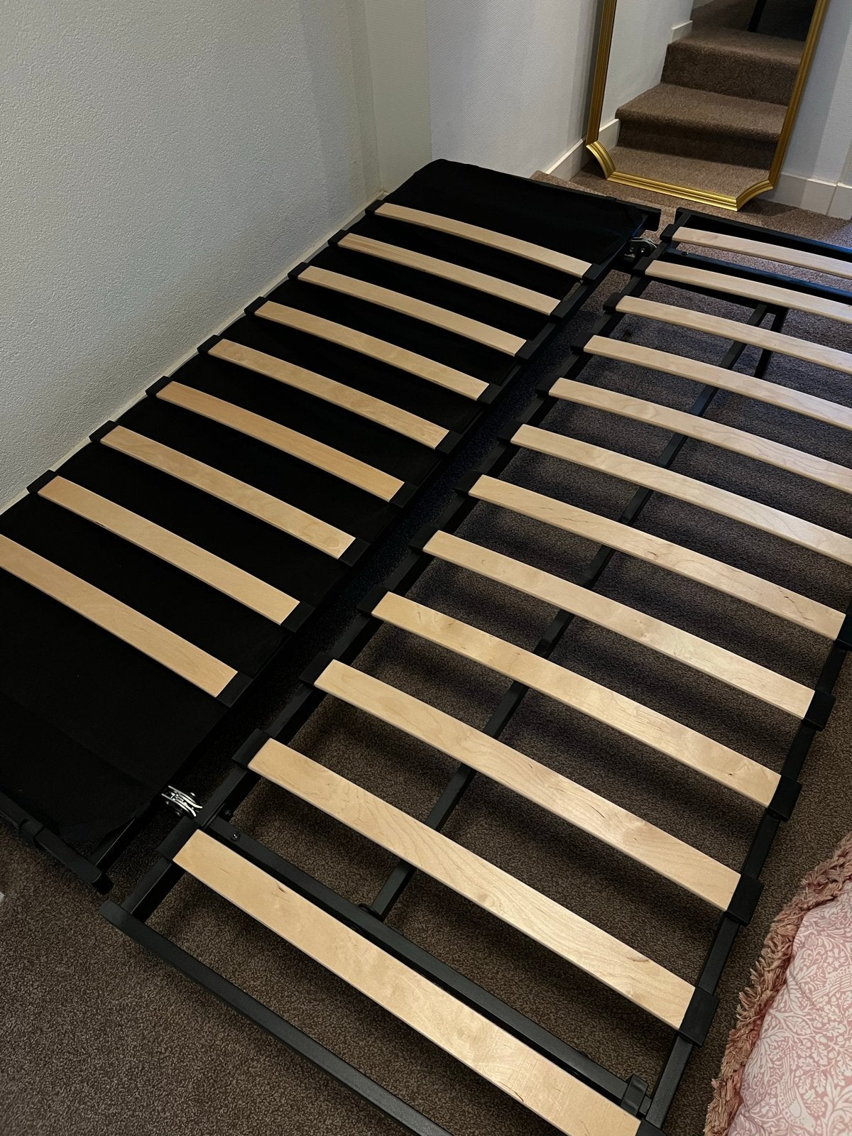 Ikea NYHAMN lattenbodem / 3zits slaapbank, Huis en Inrichting, Ophalen, Gebruikt, 90 cm, Eenpersoons