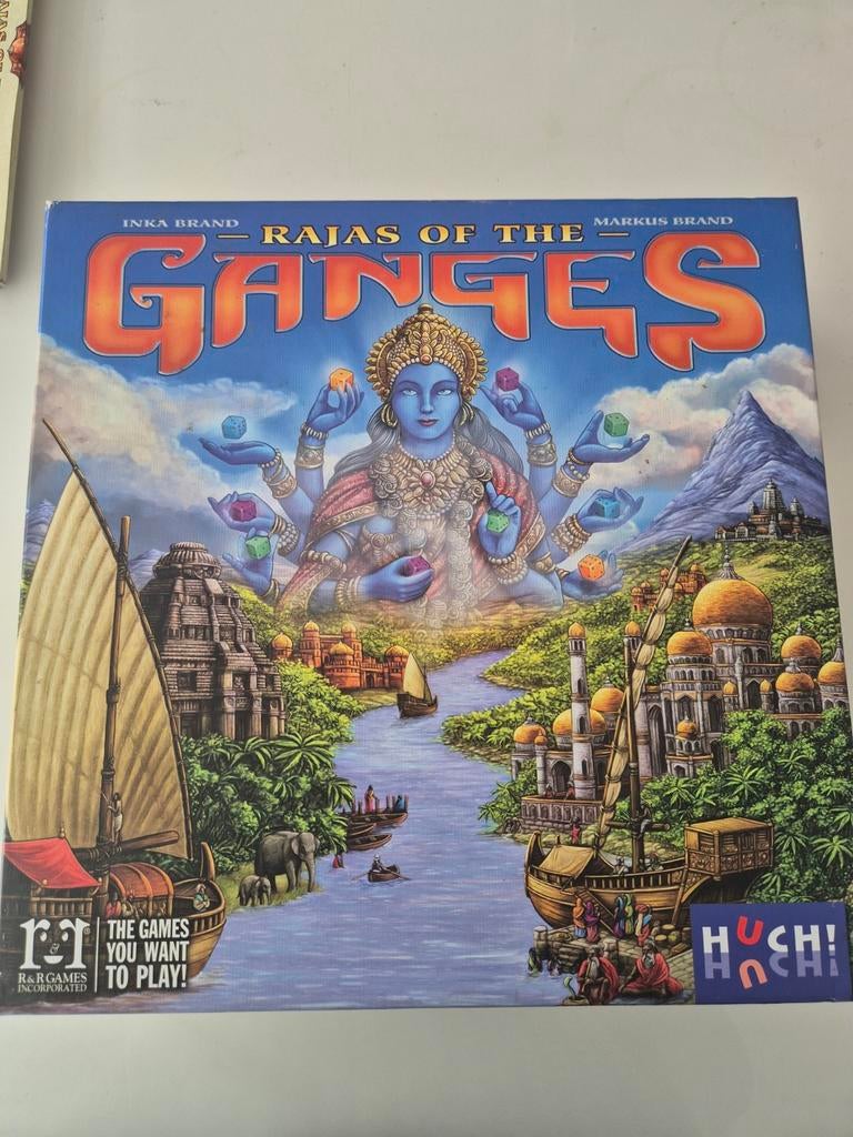 Rajas of the Ganges - Strategisch Worker Placement Bordspel, Hobby en Vrije tijd, Gezelschapsspellen | Bordspellen, Ophalen