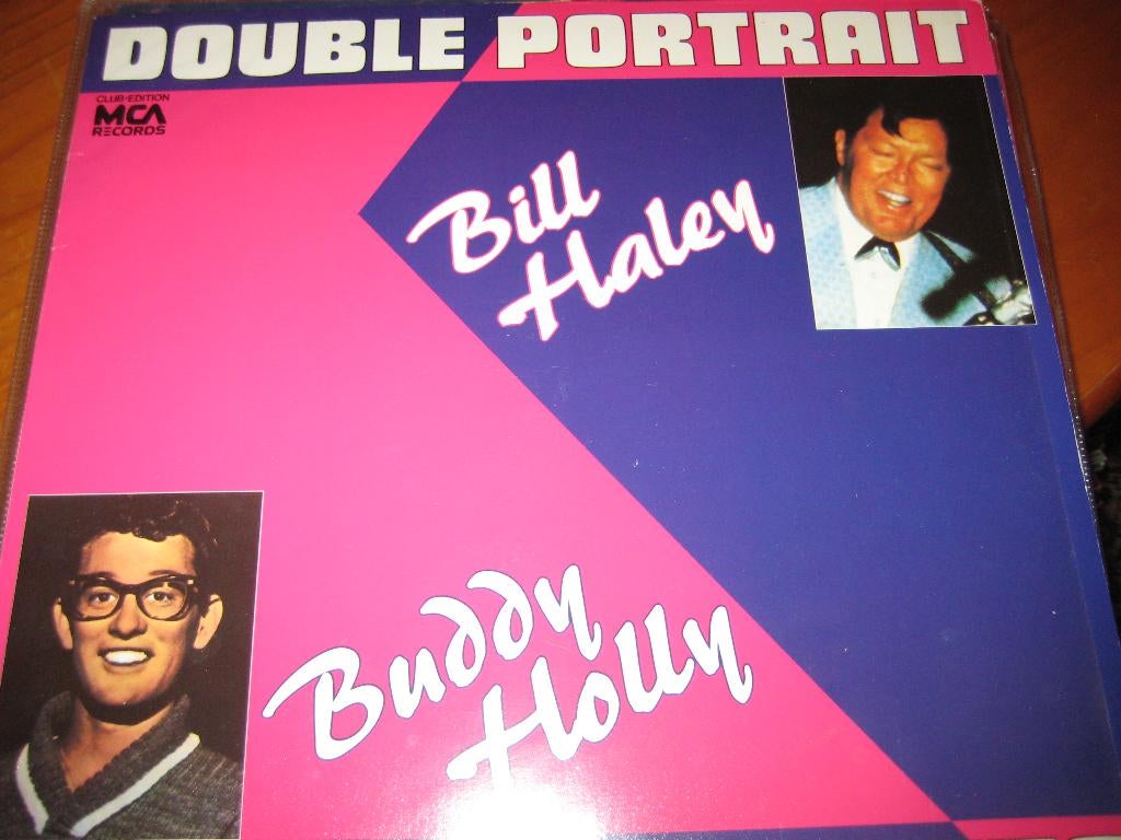 LP, Bill Haley + Buddy Holly: Double Portrait (NO24), Ophalen of Verzenden, Zo goed als nieuw, 12 inch