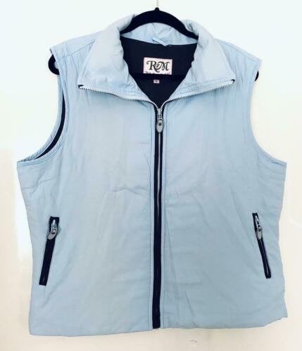 R&M bodywarmer maat XL, Kleding | Dames, Bodywarmers, Ophalen of Verzenden, Zo goed als nieuw, Maat 46/48 (XL) of groter, Blauw
