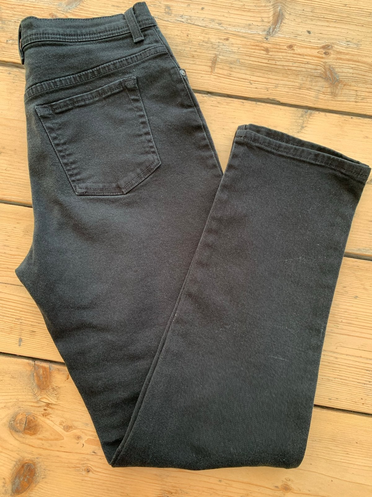 Zwarte lange broek - Gloria Vanderbilt, Ophalen of Verzenden, Zo goed als nieuw, Zwart, Lang