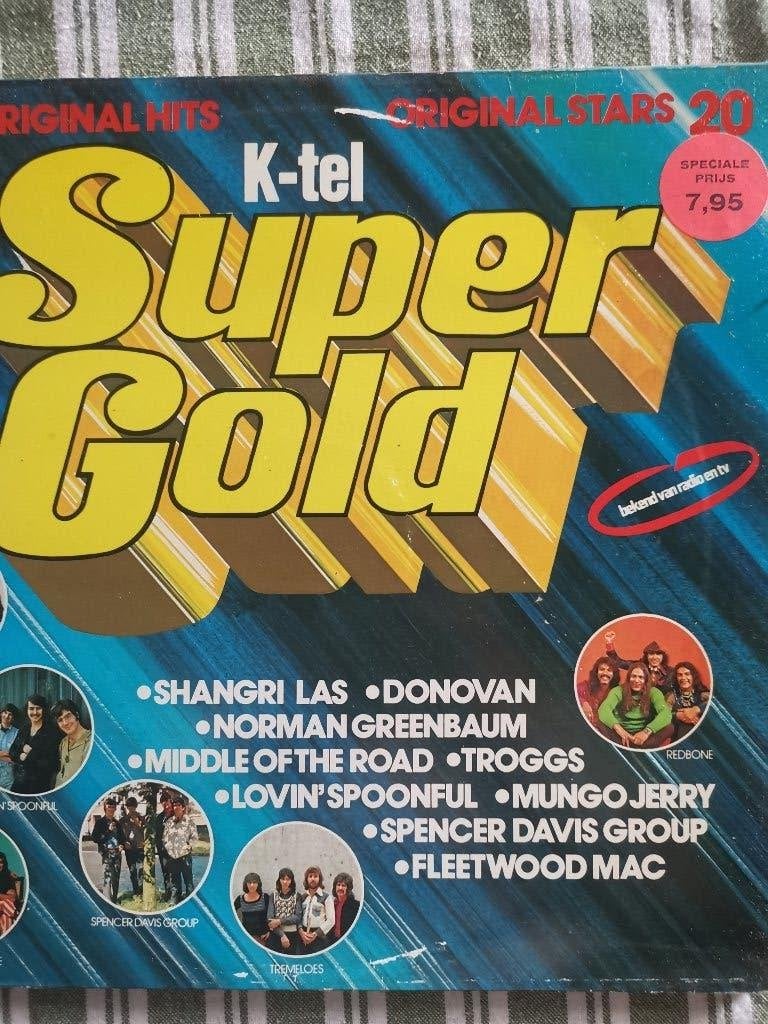 Diverse LP Super Gold, Remember the 60's, History of the 70', LP, Gebruikt, Complilatie, Ophalen of Verzenden