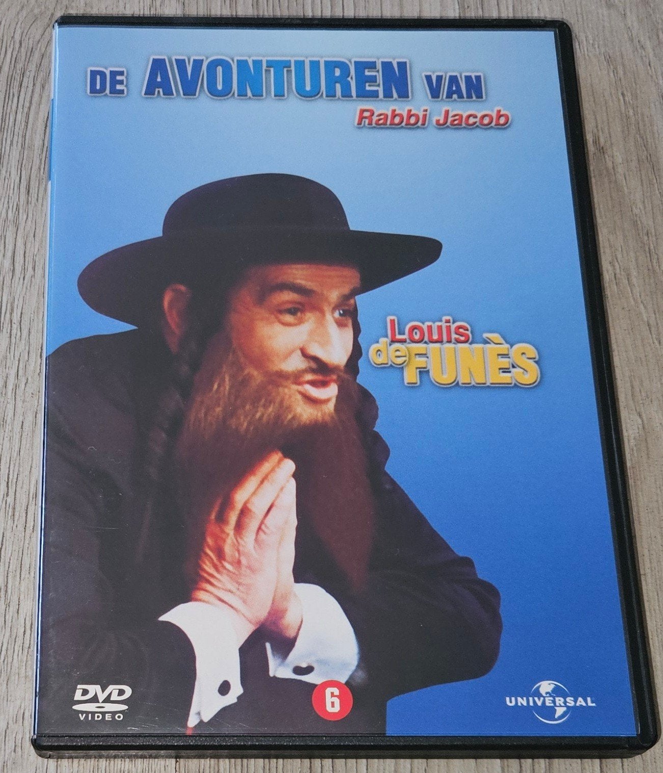 De Avonturen van Rabbi Jacob - Louis de Funès DVD, Nederlands, Ophalen of Verzenden, Vanaf 6 jaar, Frans