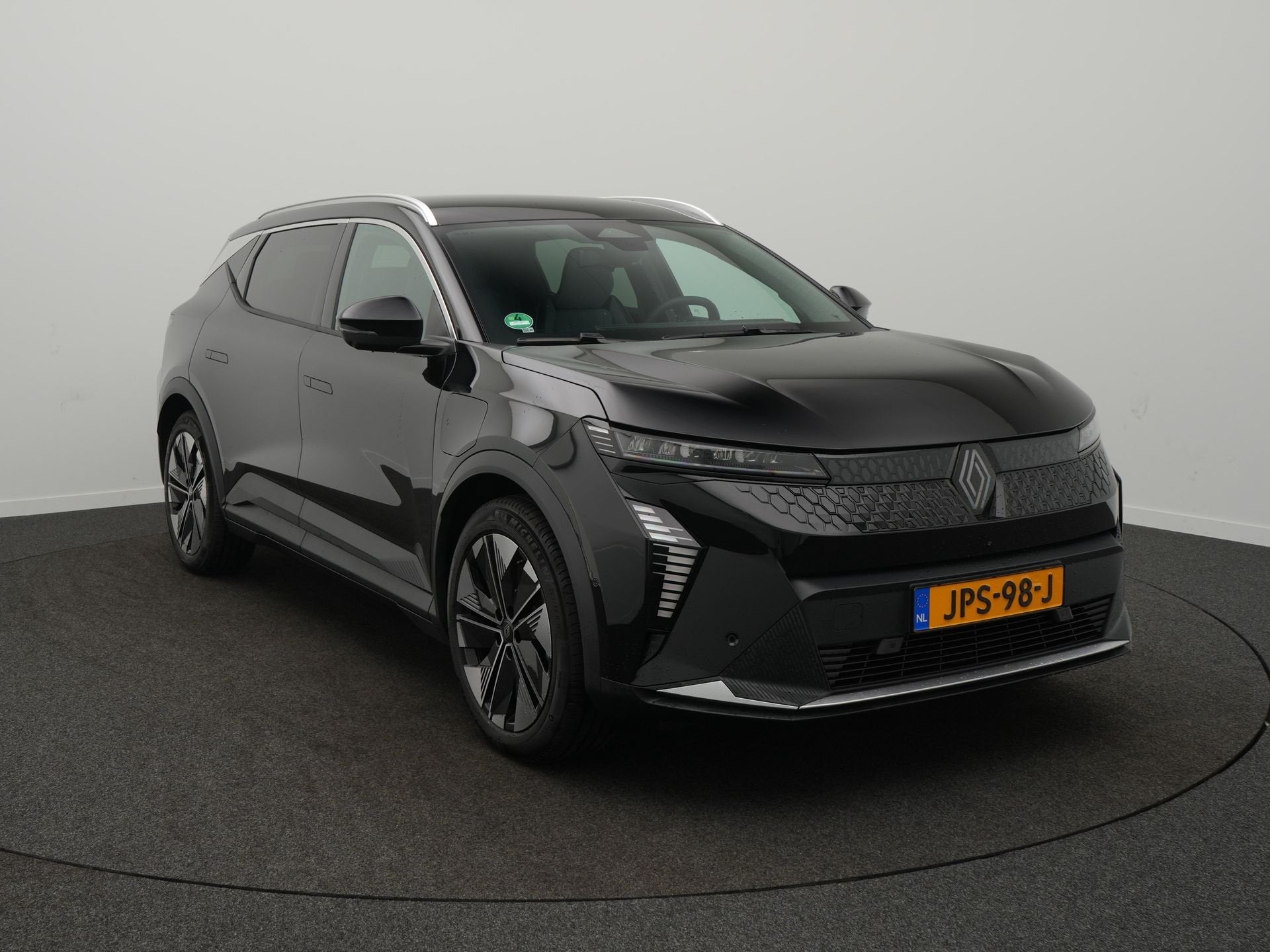 Renault Scénic E-Tech EV87 long range techno - Pack Advance, Auto's, Renault, Stof, Gebruikt, Zwart, Zwart