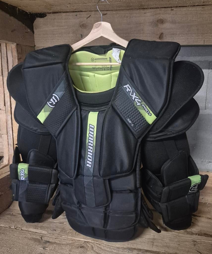 IJshockey Goalie Borstbescherming en broek, Sport en Fitness, IJshockey, Ophalen, Zo goed als nieuw, Bescherming