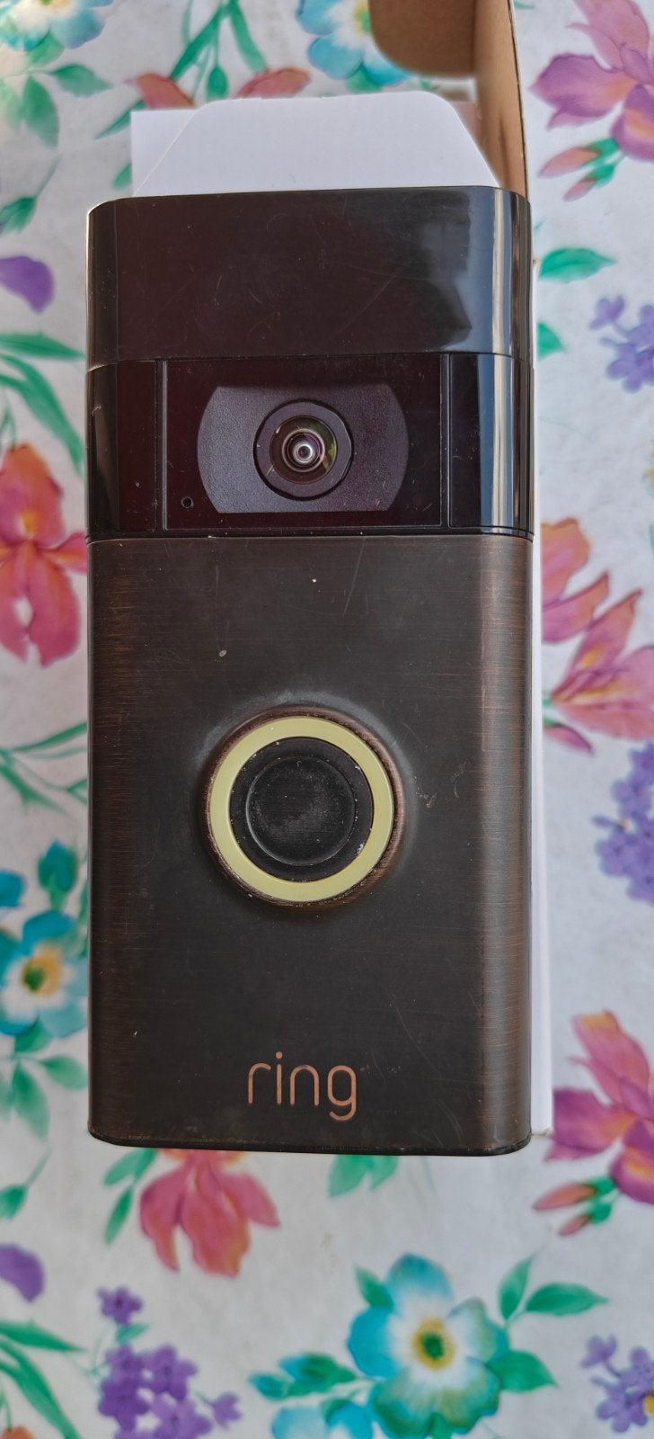 Ring Video Deurbel - Draadloos met Camera, Ophalen, Bewegingsdetectiesensor, Nieuw, Draadloos