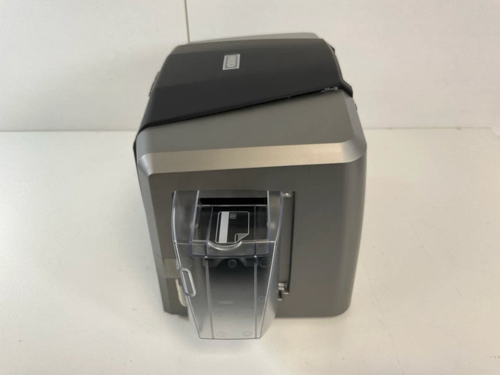 FARGO DTC1250E Kaartprinter PVC Pasjes - ZGAN, Computers en Software, Printers, Ophalen of Verzenden, Zo goed als nieuw, Printer