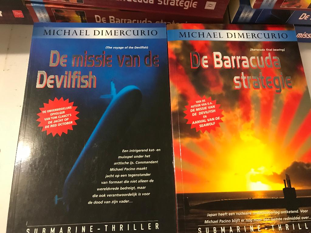 T.K. Michael Dimercurio Devilfisch & Barracuda Strategie, Ophalen of Verzenden, Gelezen, Michael Dimercurio