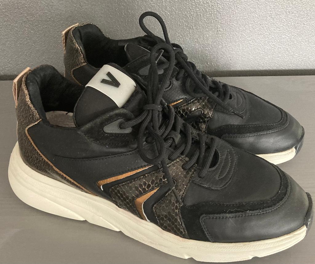 Via Vai sneakers zwart 41, Kleding | Dames, Schoenen, Zwart, Ophalen of Verzenden, Sneakers of Gympen, Zo goed als nieuw