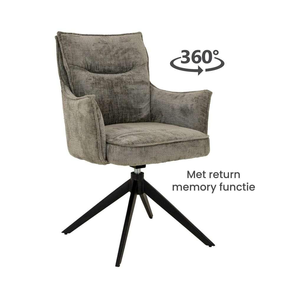 Eetkamerstoel Savona NIEUW! Livinnhome24 2e pinksterdag open, Overige kleuren, Overige materialen, Nieuw, Ophalen of Verzenden