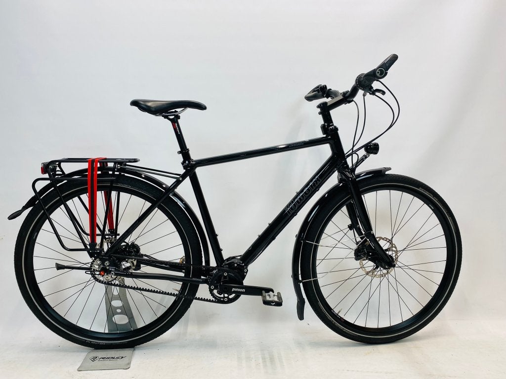IDWORX Opinion Glossy Black herenfiets L-57cm – Pinion P1.18