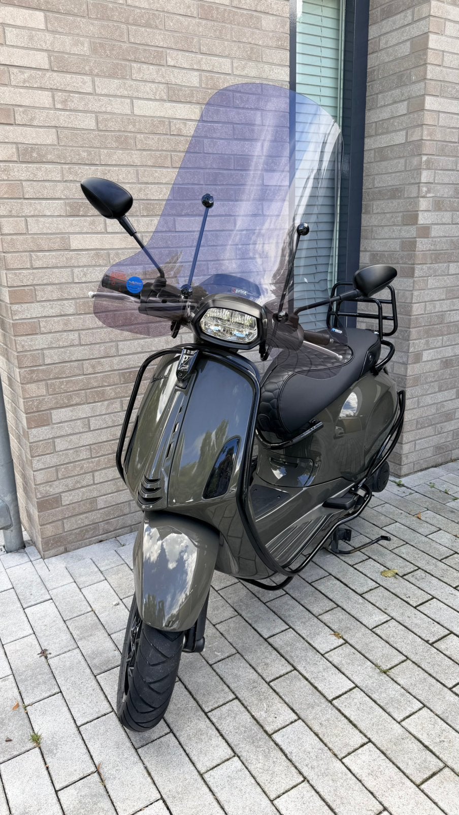 Vespa Sprint 12/2025  Alarm NIEUWSTAAT 2850km vol opties, Fietsen en Brommers, Scooters | Vespa, Ophalen, Overige modellen, Maximaal 45 km/u