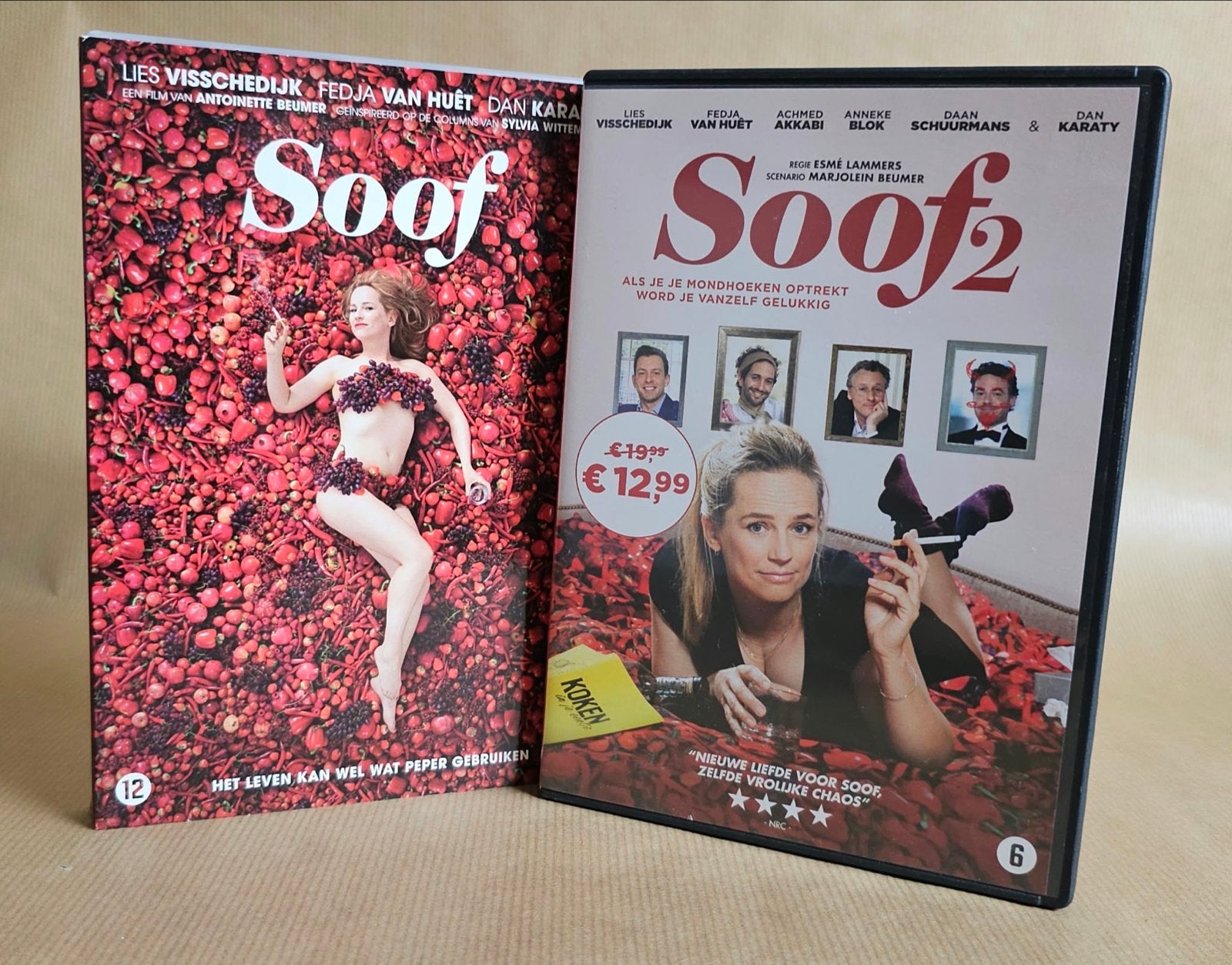 Diverse DVD's: Soof, 't Schaep, Death in Paradise, The Killi, Cd's en Dvd's, Gebruikt, Seizoen 1, Nederlands, Overige genres