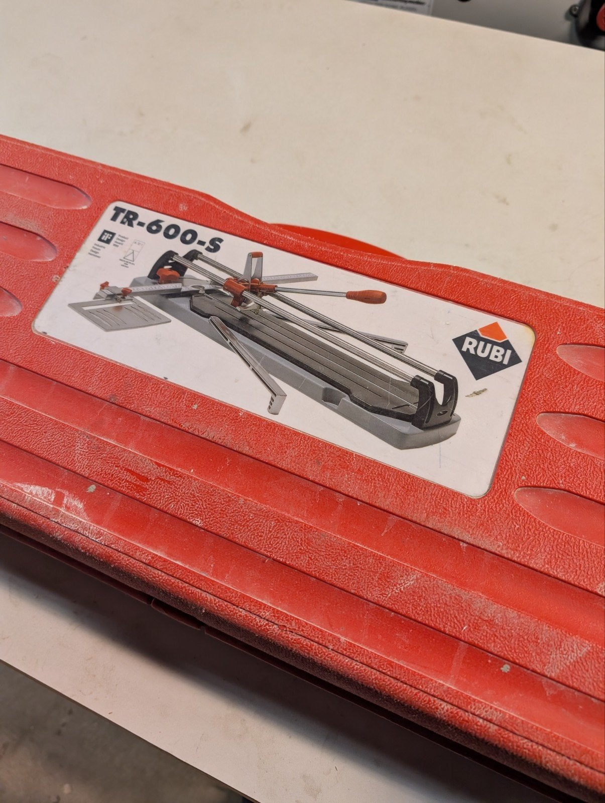 RUBI TR-600&S tegel Snijder, Gebruikt, 60 cm of meer, Ophalen of Verzenden, Minder dan 5 m²