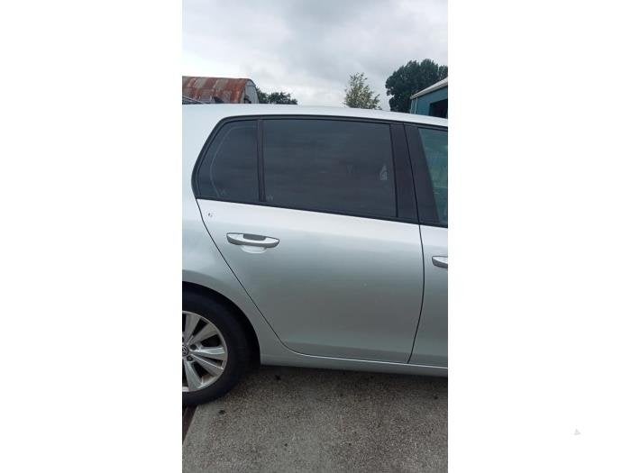 Portierruit 4Deurs rechts-achter van een Volkswagen Golf, Gebruikt, -, Volkswagen, -