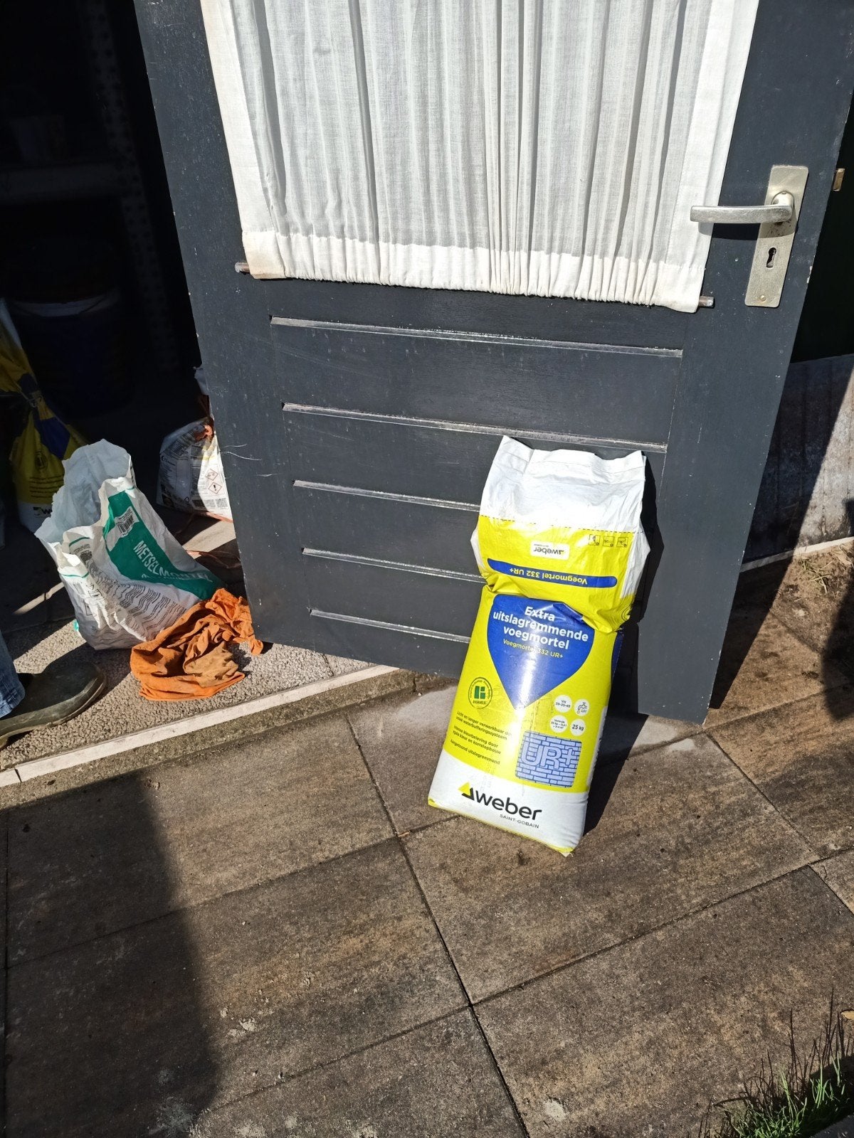 Weber voegmortel, Doe-het-zelf en Verbouw, Tegels, Ophalen, Nieuw