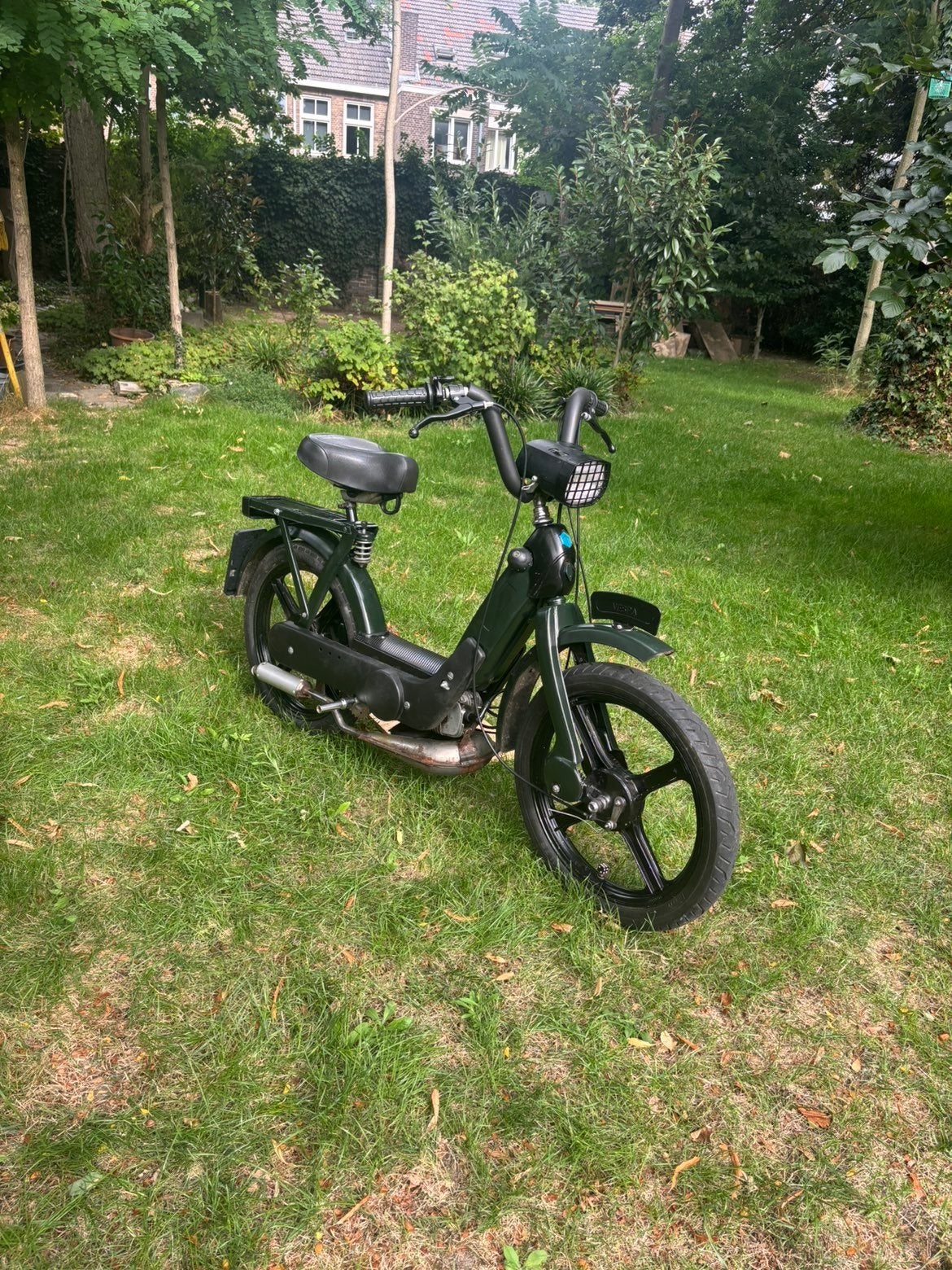 Vespa Ciao 65cc Polini – blauw kenteken niet lopend, Piaggio, Tweetakt, Gebruikt, Ophalen of Verzenden