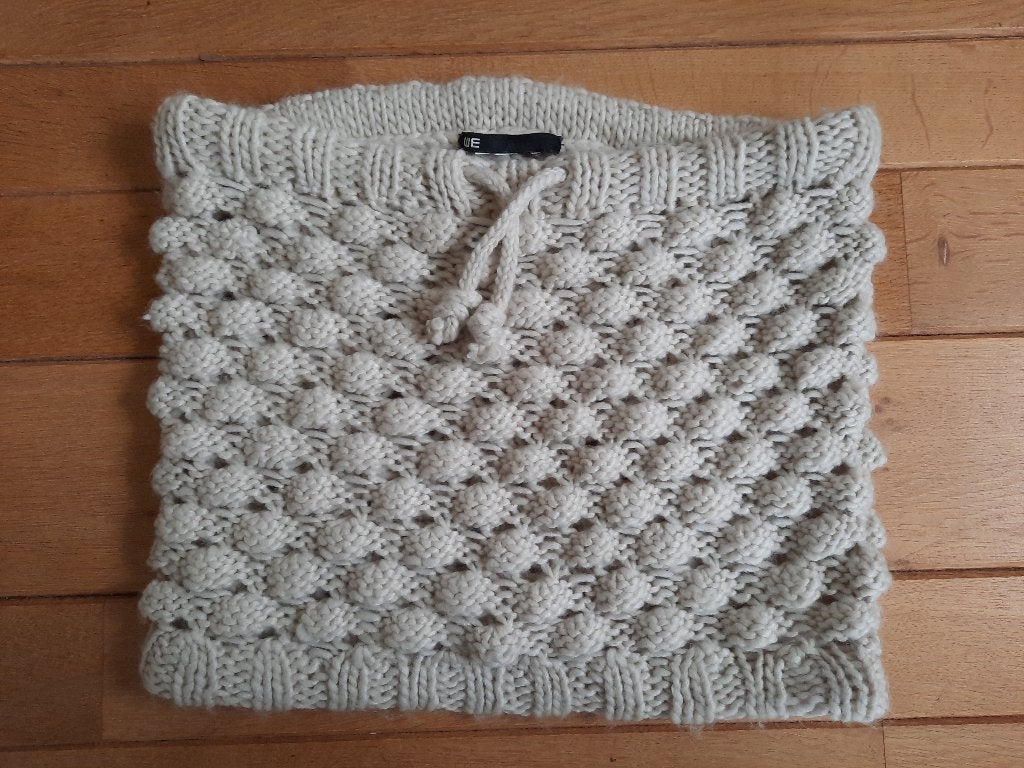 WE rok beige wol maat M - zgan -, Maat 38/40 (M), WE, Beige, Ophalen of Verzenden