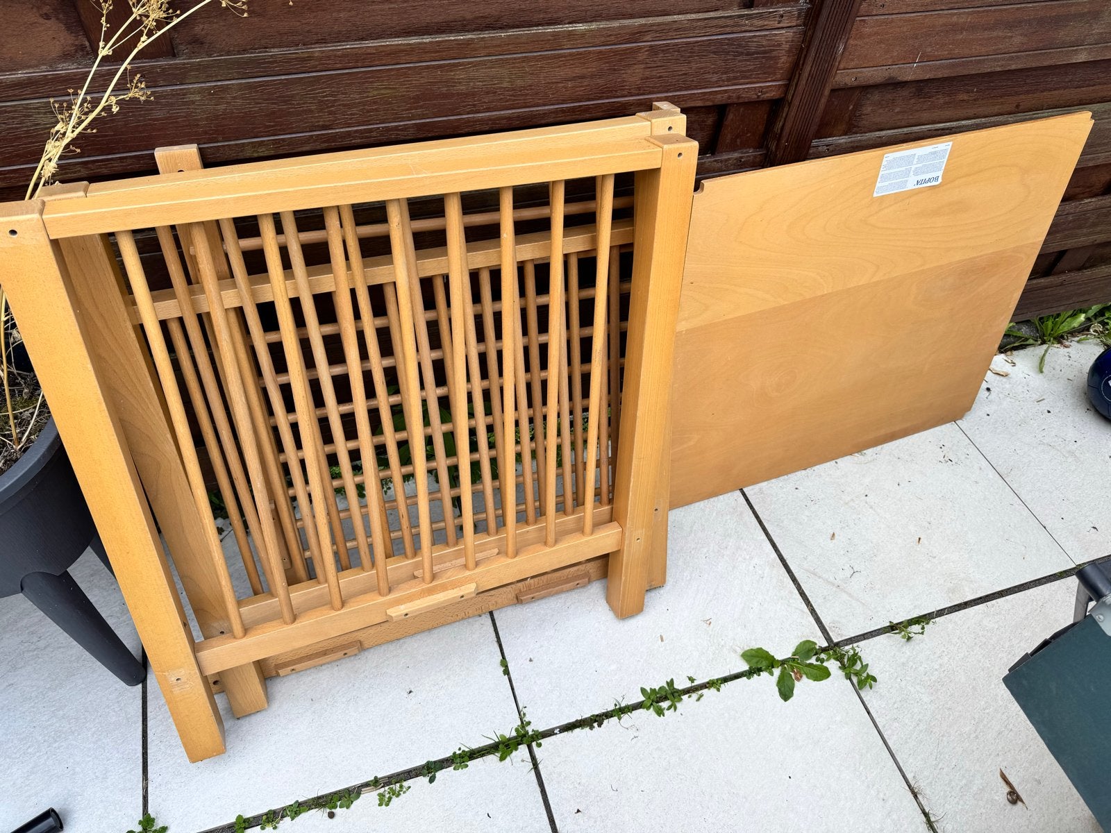 Bopita Box Naturel compleet met schroeven en verhogers, Ophalen, Gebruikt, Rechthoekig