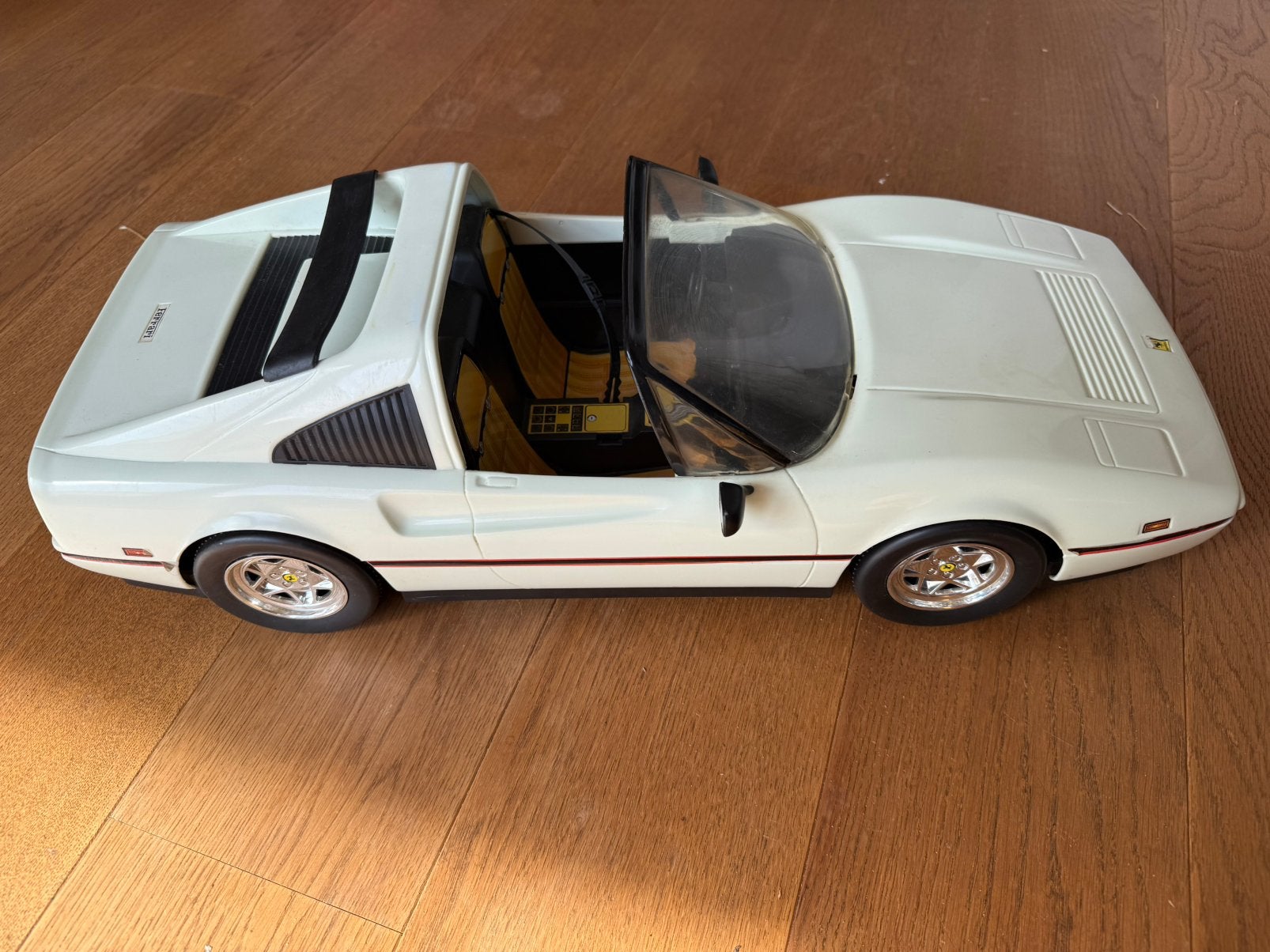 Vintage 1986 Mattel Barbie Witte Ferrari 328 GTS Cabrio, Ophalen of Verzenden, Gebruikt
