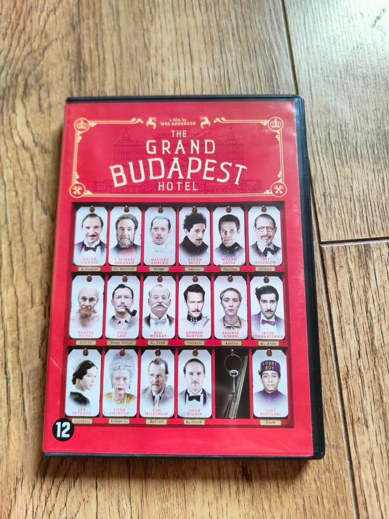 Dvd the Grand Budapest Hotel, Alle leeftijden, Ophalen of Verzenden, Zo goed als nieuw