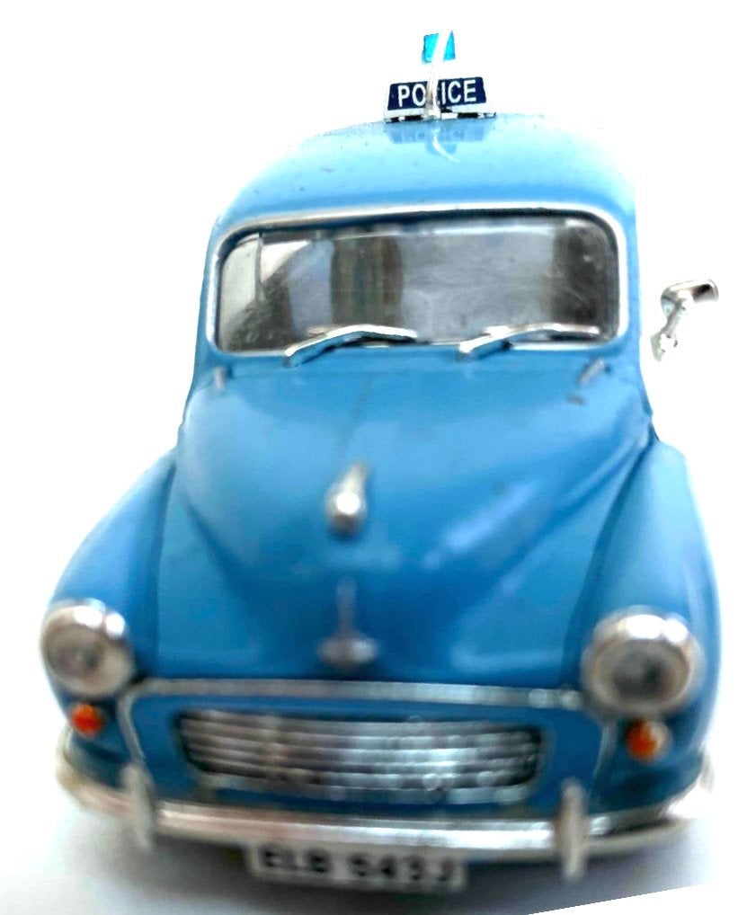 Morris Minor Police Auto - Atlas Collections, Ophalen of Verzenden, Zo goed als nieuw, Auto, Corgi