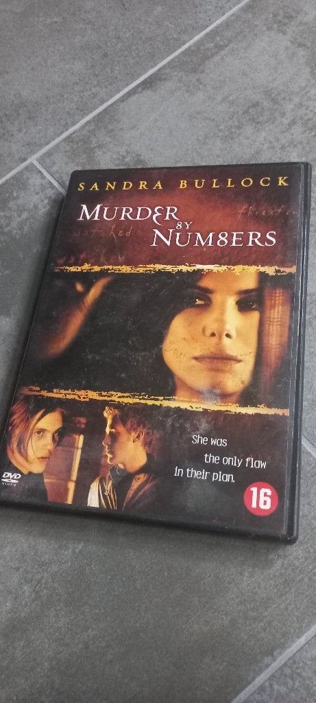 DVD - Murder by numbers - nieuw, Alle leeftijden, Ophalen of Verzenden, Nieuw in verpakking, Actiethriller