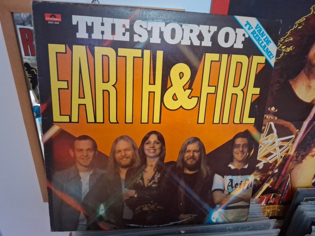 LP Earth & Fire* – The Story Of Earth & Fire. (1976), LP, Gebruikt, Ophalen of Verzenden, Beschermende buitenhoes