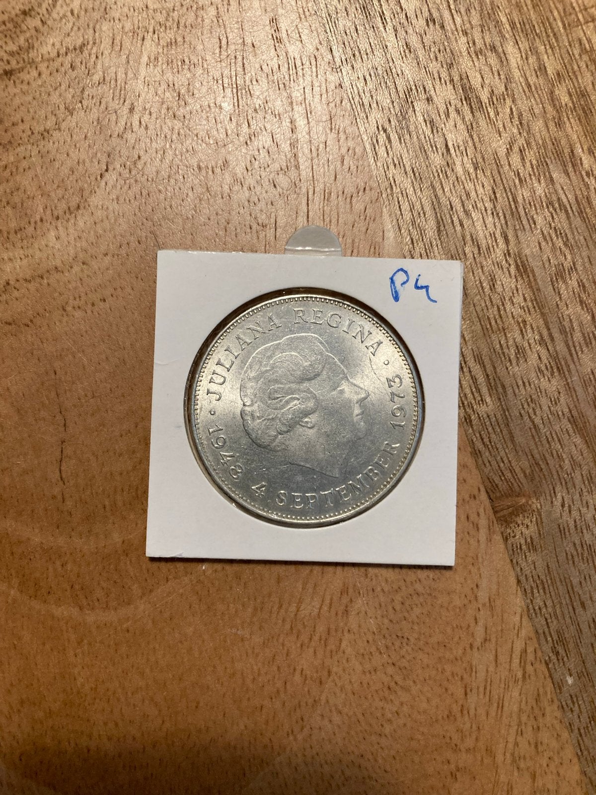 Zilveren 10 Gulden 1973 Juliana - Huwelijksjubileum, Postzegels en Munten, Koningin Juliana, Zilver, Ophalen of Verzenden, Losse munt