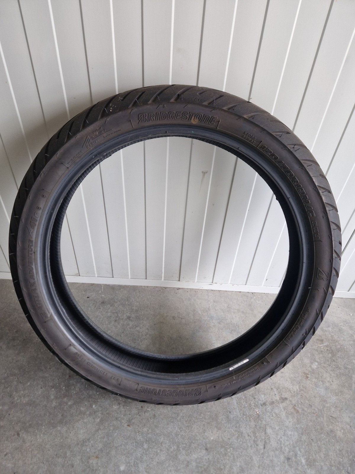 Bridgestone Battlax Adventure A41F 120/70R19 BMW R1250GS, Ophalen, Gebruikt
