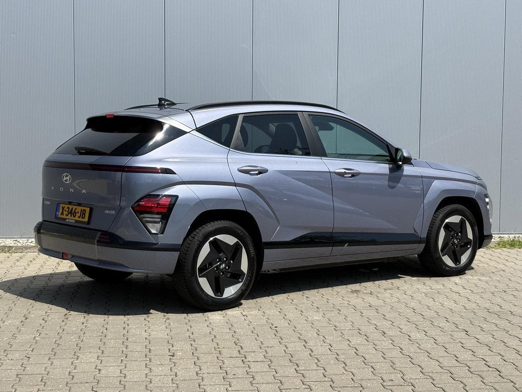 Hyundai Kona Electric Comfort Smart Limited 65.4 kWh / SOH 1, Auto's, Hyundai, Gebruikt, 750 kg, Blauw, 77 €/maand