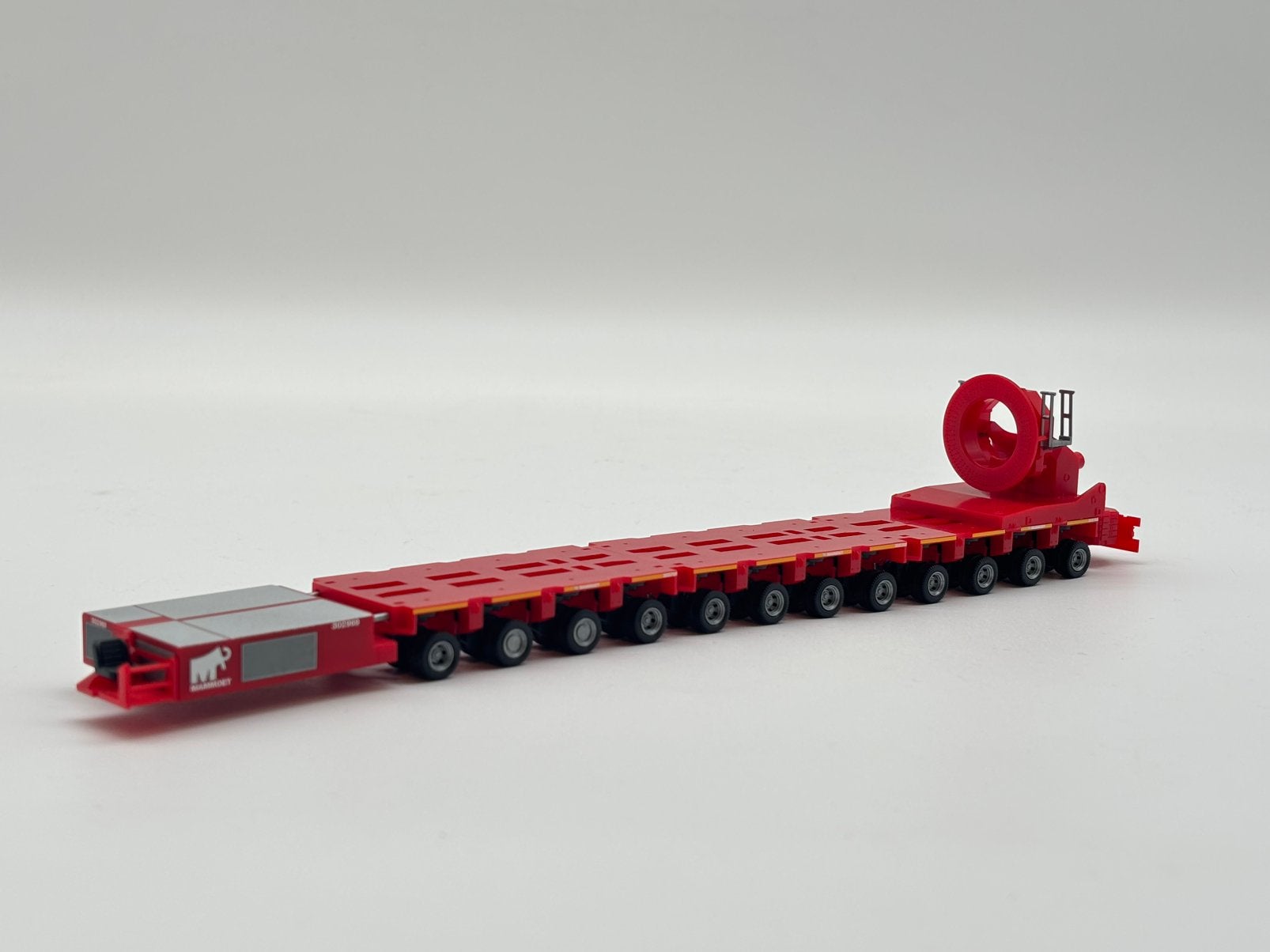 Herpa SPMT vleugeltransporter + PPU - mammoet 1:87