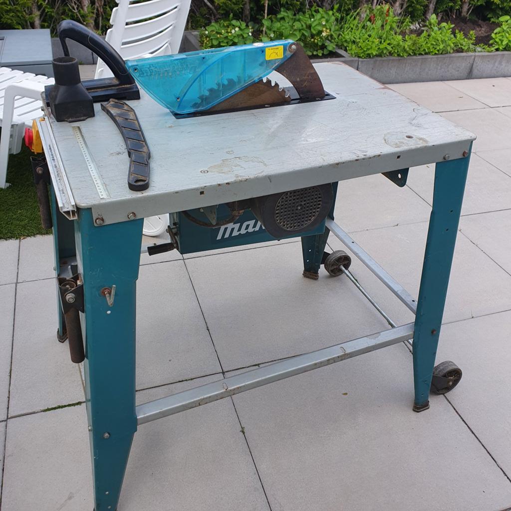 Zaagtafel Makita, Ophalen, 1200 watt of meer, Cirkelzaag, 30 tot 70 mm