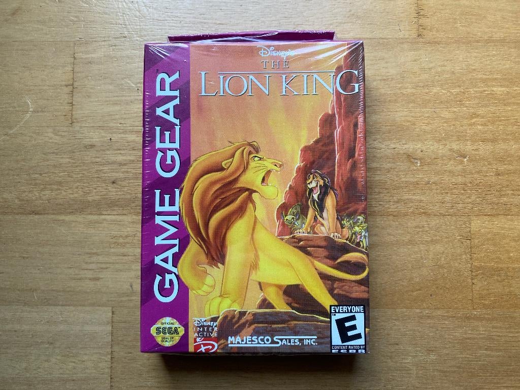 the lion king sega game gear factory sealed, Spelcomputers en Games, Avontuur en Actie, Game Gear, 1 speler, Nieuw