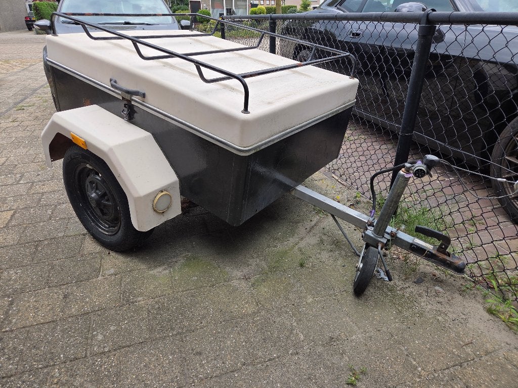 Bagage aanhanger, Ophalen, Gebruikt
