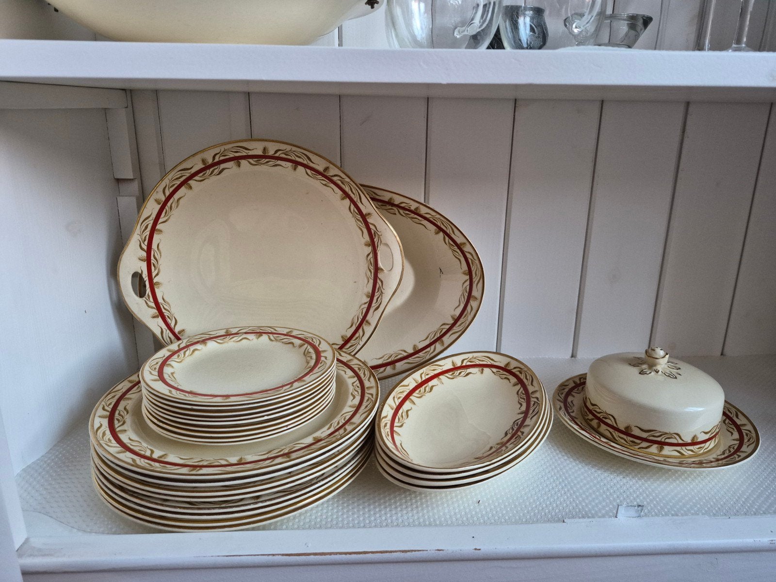 Vintage Engels servies van Arley, Keramiek, Vintage, Ophalen of Verzenden, Zo goed als nieuw