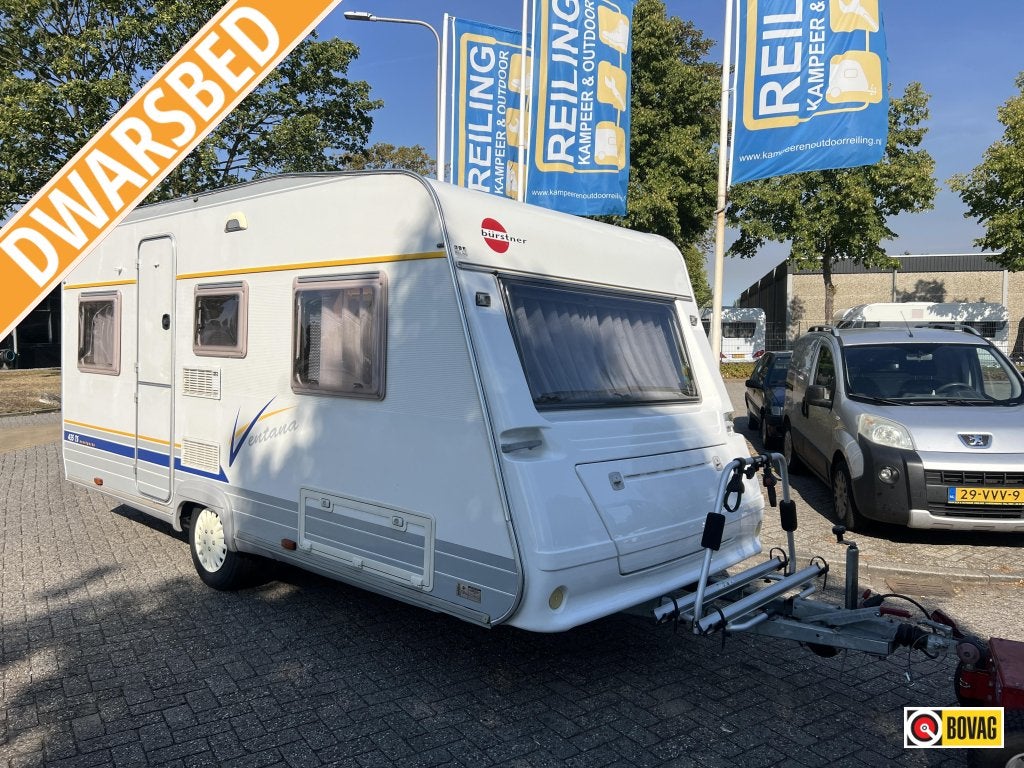 Bürstner Ventana Avantgarde 435 TS Voortent en losse luifel, Rondzit, 750 - 1000 kg, Bürstner, 4 tot 5 meter