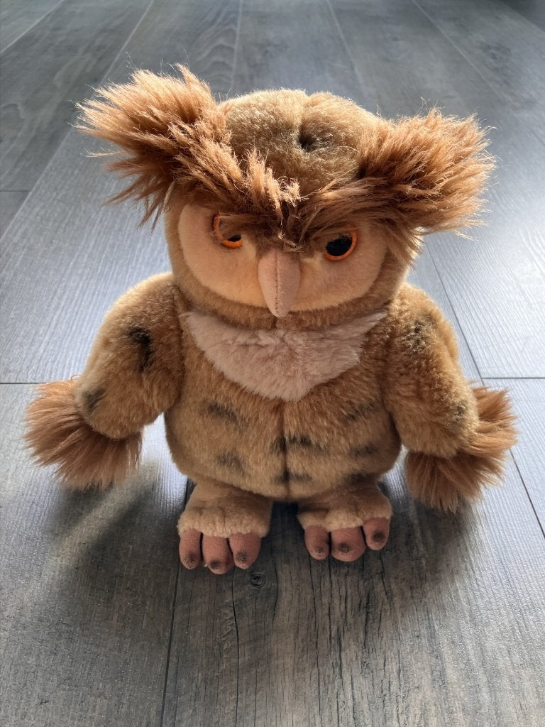 WWF Uil knuffel (21 cm), Overige merken, Overige typen, Ophalen of Verzenden, Zo goed als nieuw