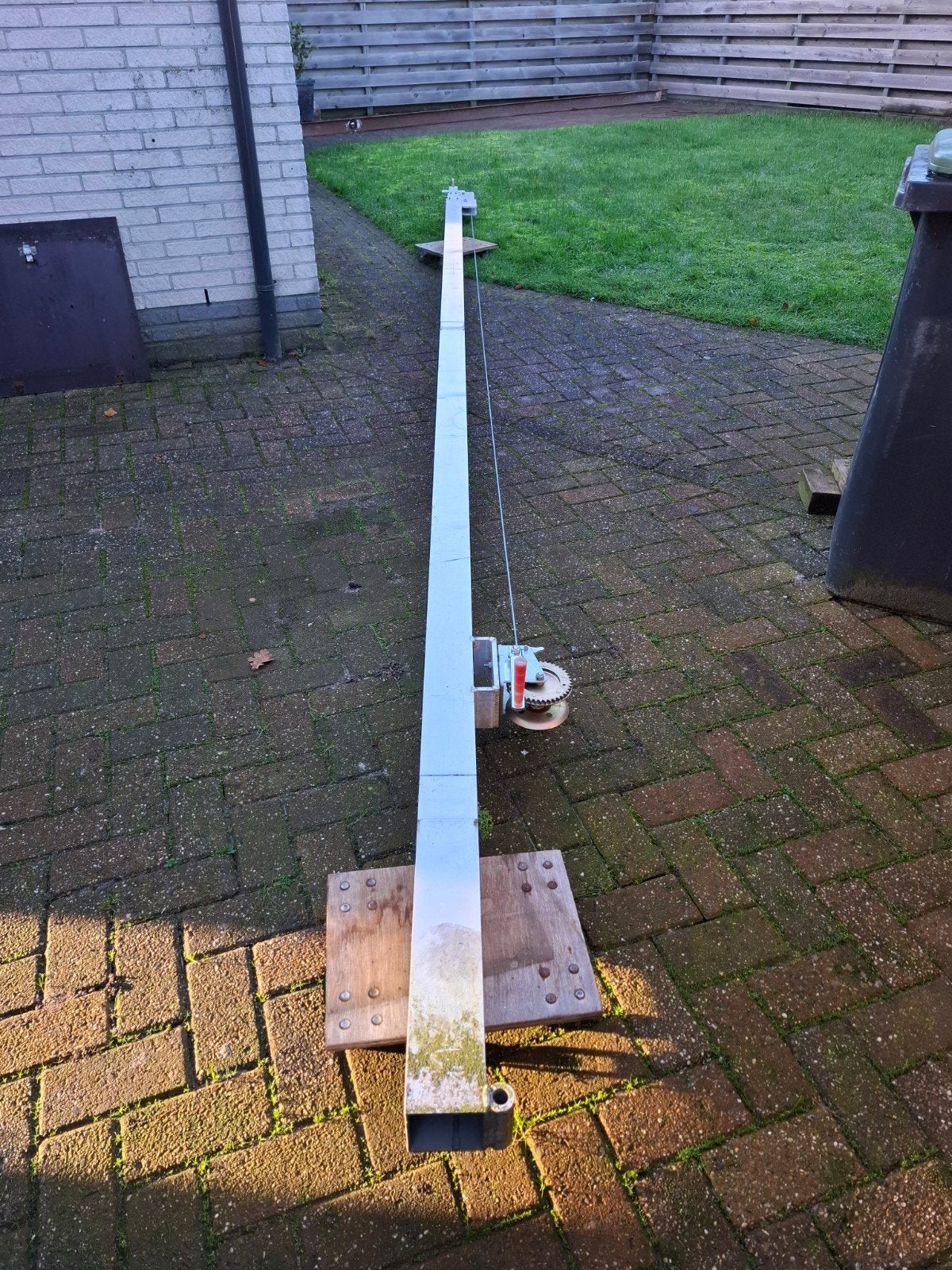 Aluminium schuifmast 3x6, Ophalen of Verzenden