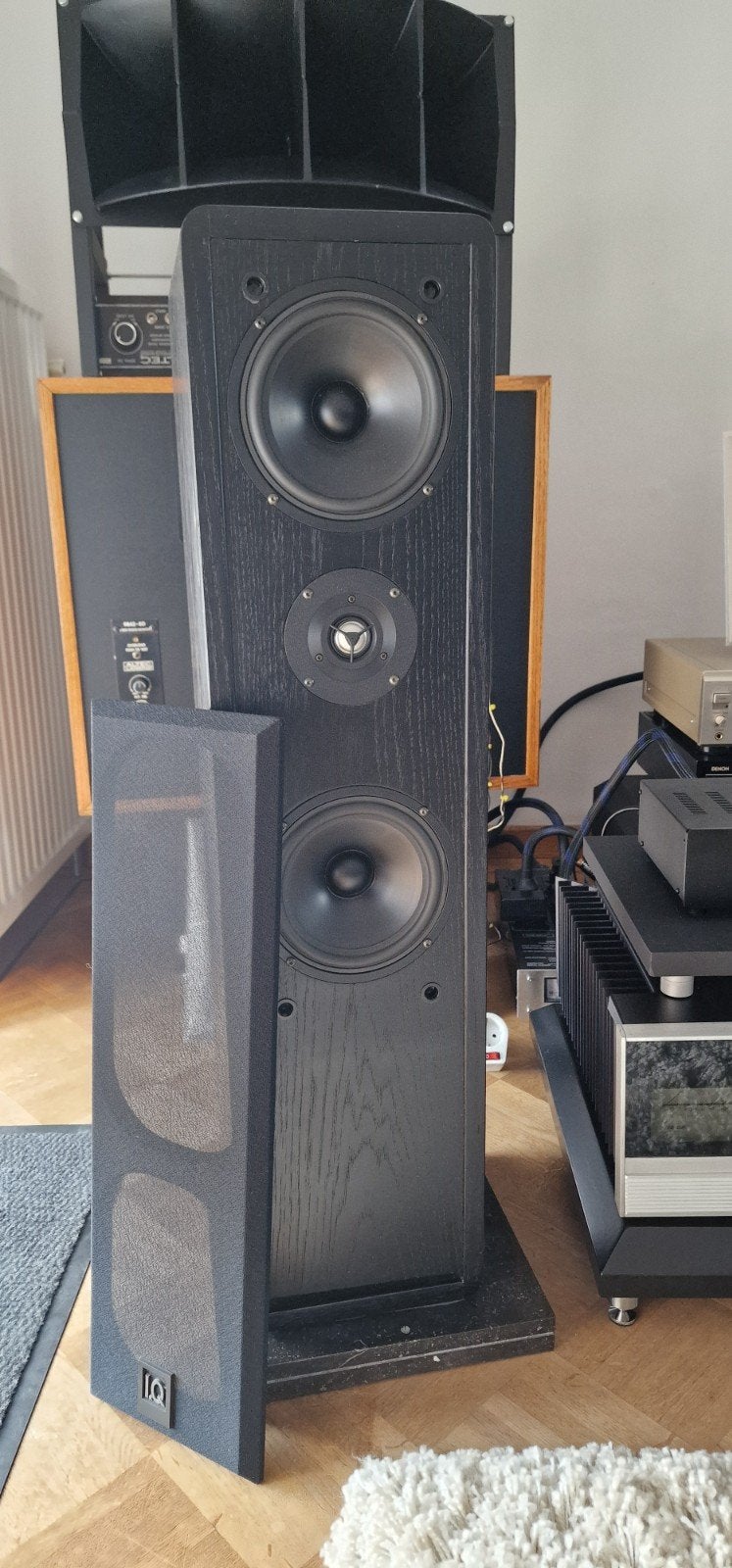IQ 3140 AT Vloerstaande Luidsprekers - Made in W-Germany, Audio, Tv en Foto, Vloerstaande luidspreker, Gebruikt, 120 tot 150 watt