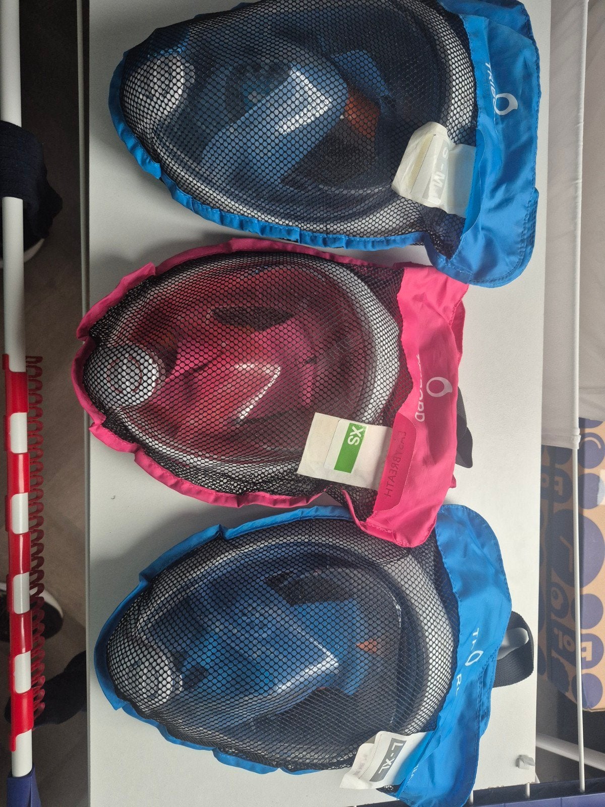 Tribord Easybreath Snorkelmaskers - Diverse Maten, Watersport en Boten, Ophalen of Verzenden, Gebruikt, Snorkelmasker